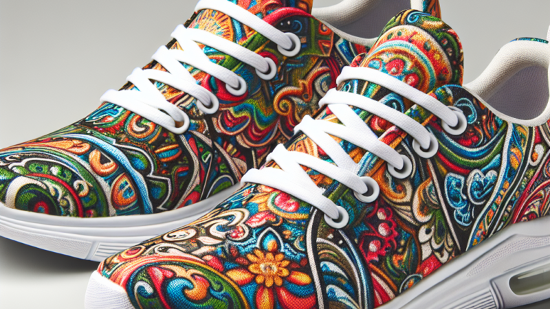 Bedruckte Sneaker und individuelle Modekollektionen entdecken