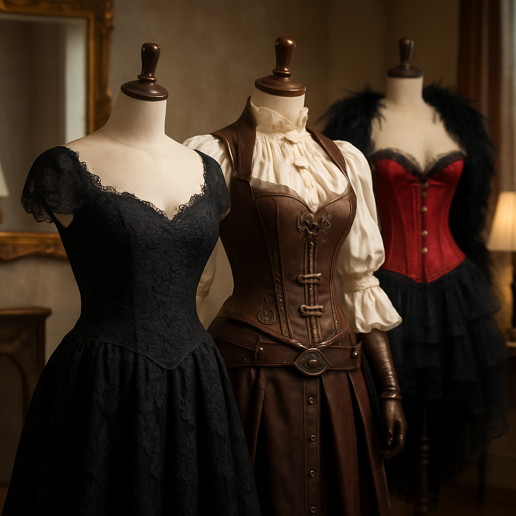 Boudoir Noir: Ihr Ziel für Gothic, Steampunk und Burlesque Mode